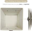 DECOMOMO Storage Bins, Cube Storage Bin with Labels — 5