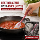 HiramWare Silicone Spatula Set of 4, Heat Resistant, Food Grade — 4