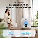 Brand DREO 6L Humidifiers for Bedroom, 60H Runtime, 28 dB Quiet, HM524