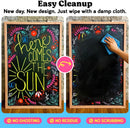 Chalkola 48 Chalk Markers for Chalkboard, Glass & Mirror - Dot + Brush Tip | 48 Colors — 5
