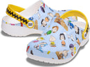 Crocs Kids Charlie Brown Peanuts Lightweight Slip On Baya Clog | 3 Little Kid | Multi — 2