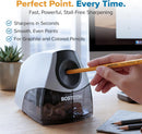 Bostitch Office Electric Pencil Sharpener, Heavy Duty, Stall-Free, Silver — 4