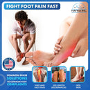 HAPAD Heel Lift 2 1/2" x 7/16" - Wool Felt Shoe Insert for Uneven Legs Pad - 1 Pack — 2