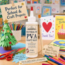 ALECPEA PVA Glue 4 oz for Crafts and Paper Projects — 4