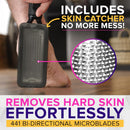 NYK1 RUSTPROOF Foot File Callus Remover for Feet with Catcher | XL Size — 3