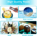 Teexpert Epoxy Resin Crystal Clear: 64OZ Epoxy Resin kit Fast Curing Heat Resistant for Casting Coating Art DIY… — 4