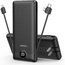 VEGER Portable Charger for iPhone, Power Bank Built in Cables and Wall Plug photo 1