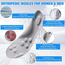 4D Insoles - 4D Cloud Technology Insole - Super Soft, Ultra Comfort Insoles, 4D Sports Shoes Insoles, Acupoint Massage Insole for Foot & Joint Support (11-12, Black) — 2