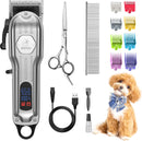 Gooad Dog Cordless Grooming Kit Low Noise for Heavy Thick Hair&Coats
