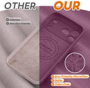 Vooii Magnetic for iPhone 18 Pro Max Case 6.9" Silicone, Burgundy — 7