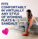 Dr. Scholl's Love Your FLATS & SANDALS Arch Cushions Women Size 6-10, 3 Pair | 3 Pair (Pack of 1) — 7