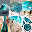 Epoxy Resin 2 Gallon Kit, 1:1 Crystal Clear High Gloss Clear Art Resin — 6