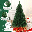 6ft Artificial Christmas Tree, Xmas Tree with 1,000 Branch Tips, Arbol de Navidad with Fold-Able Base Stand, Premium North Valley Spruce for Home, Office, Shop Decoration — 2