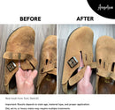 Angelus Suede & Nubuck Cleaner Kit - 1 Cleaning Eraser Block and 1 Nylon Bristle Brush - Eliminates Stains, Removes Spots, Restores Nap - for Leather Suede Shoe, Handbags, Jackets, Boots, Furniture — 8