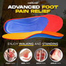 Work Boot Insoles for Standing All Day, Heavy Duty Arch Support for Flat Feet and Overpronation, Shock Absorbing Lightweight Trim-to-Fit Comfort Inserts, S Size (8.5"-9.25"), Men and Women — 2