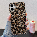 J.west Compatible with iPhone 16 Case,Luxury Sparkle Translucent Clear Vintage Leopard Print Soft Silicone Cover for Girls Women Protective Phone Case for iPhone 16 6.1 inch Cheetah — 2