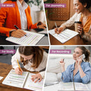 Taja Large Spiral Lined Notebook for Work, Journal for Women & Men | A-Purple | A-Lined (1Pack) — 6