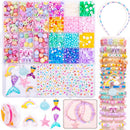 MiuCo Bracelet Making Kit for Kids Girls - Makes 18+ Bracelets, Cute Beads for Jewelry Making Kits with Charms -… — 1