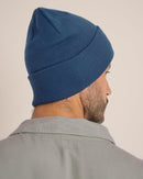FURTALK Beanie for Men Women Cuffed Thick Knitted Winter Hat Skull Cap - Blue — 5
