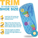 Footlogics Fun Kids Orthotic Shoe Insoles with Arch Support for Children’s Heel Pain (Sever’s Disease), Growing Pains, Flat Feet - Children’s, Pair (Toddler 8-10, 3/4 Length - Blue) — 6