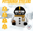 Sporticulture Pittsburgh Steelers Inflatable Snowman Player – 7 Ft Tall Yard Decoration w/LED Lights | NFL Holiday Football Snowman | Built-in Blower Motor, Weather-Resistant, Indoor/Outdoor Use — 2