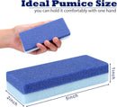 6 Pack Foot Pumice Stone for Feet Callus Remover, EWAGOA Pedicure Tools for Feet, Foot Exfoliator and Foot Scrubber Dead Skin Remover Cracked Heel Repair (6-Blue) — 2