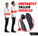 benoo Height Increase Insoles for Men (+1") Comfy Shoe Lifts (Mens 10-11.5) — 3