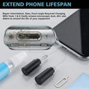 ECASP Cleaner Kit for AirPod,Multi-Tool iPhone Cleaning Kit,Cell Phone Cleaning Repair & Recovery for iPhone & iPad(Type C)Charging Port,Lightning Cables&Connectors,Easy to Store & Carry Design,Black photo 4