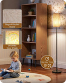 64.2” Dimmable Floor Lamp for Living Room with Remote and Foot Switch, Corner Floor Lamp for Bedroom, Includes 10W… — 4