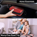 VRIEXSD Premium 320-Piece First Aid Kit, Waterproof EVA Hard Shell Case,Red — 5