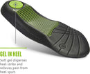 Sof Sole Plantar Fascia Insoles (FSA&HSA Eligible) - 3/4 Length, Gel in Heel- Support in Arch, For Women - Black — 4