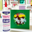 BEACON 3-in-1 Advanced Craft Glue - Fast-Drying, Crystal Clear Adhesive for Wood, Ceramics, Fabrics, and More, 4-Ounce — 3