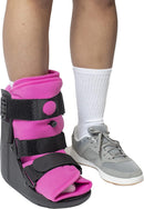 Brace Direct Women's Pink Short CAM Walker Boot, Foot/Ankle Fracture L4361 — 7