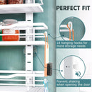 Eastherry Over The Door Pantry Organizer，9-Tier Over The Door Organizer with Adjustable Basket，Metal Hanging Pantry Organizers and Storage for Kitchen, Back of Door Seasoning Rack — 6