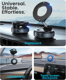 Jononser Magnetic Car Phone Holder for MagSafe, Nano-Gel Suction Cup Car Phone Mount for Car Dashboard & Windshield, Pocket-Size Foldable 360° Adjustable Car Mount for iPhone18 17 16 15 14 13 Series photo 3