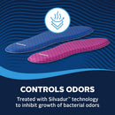 Airplus Memory Comfort Shoe Insoles With Memory Foam for Pressure Relief, Ideal For Men and Women - Women's — 6