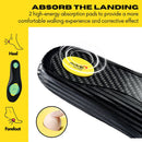 Carbon Fiber Insoles with Arch Support, Plantar Fasciitis Insoles, Breathable Slip-Resistant Top, Orthotic Pain Relief Inserts for Walking and Standing (US Men 5.5-6.5, Women 7.5-8.5) — 4