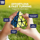 STEAM Life Speed Cube Set 5 Pack Magic Cube | Includes Speed Cubes 3x3, 2x2 Speed Cube, Pyramid Cube, Megaminx Cube Puzzle Cube Bundle for Kids & Adults — 2