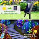 21x5FT Solar Christmas Net Lights Outdoor Waterproof with Remote — 4