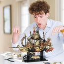 Piececool 3D Metal Puzzles Ship Models Kits to Build for Adults, The Wind Breaker Ship Model Building Kit, Brain Teaser DIY Craft Gifts for Teens Man Woman Family- 709 Pcs — 2