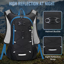Lightweight Hydration Backpack, Running Backpack with 2L Water Bladder | Blue — 6