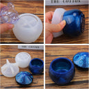 Juome Jar Resin Molds Silicone, Mushroom Jar Silicone Molds for Epoxy Resin — 7