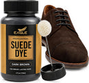 Dark Brown Suede Dye for Shoes, Boots, & Accessories – Permanent Suede Color Restorer with Built-in Applicator – Shoe Dye for Touch-Ups — 1
