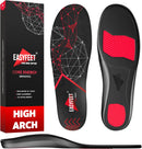 EASYFEET Arch Support Insoles for Men & Women - Plantar Fasciitis - Black — 1