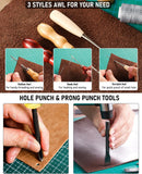 Nicpro 85PCS Leather Tooling Beginner Kit with Custom Storage Bag — 6