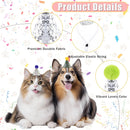 CANREVEL Mini Party Hats for Stuffed Animals Headwear, Birthday Hats | Glitter - 10 PCS — 5