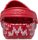 Crocs Kids Classic Graphic Clog – Holiday Sweater Print — 2