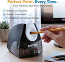 Bostitch Office Electric Pencil Sharpener, Heavy Duty, Stall-Free, Black — 4