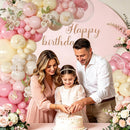 Pink and Yellow Balloon Arch Kit Pastel Yellow Balloons — 4