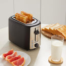 Amazon Basics 2 Slice Toaster, Extra Wide Slots for Bagels, 6 Browning…